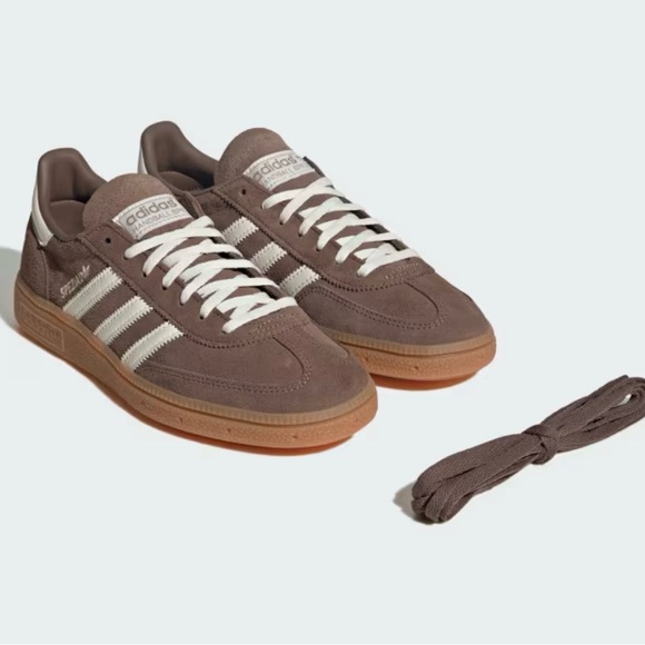 adidas Spezial Suede Sneaker in Brown and White - Picture 6 of 11
